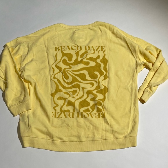 Aerie Beach Daze Oversized Sweatshirt NWT - Picture 5 of 6